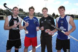 Men's Black Sticks - Phil Burrows, Nick Wilson, Stephen Jenness, Steve Edwards